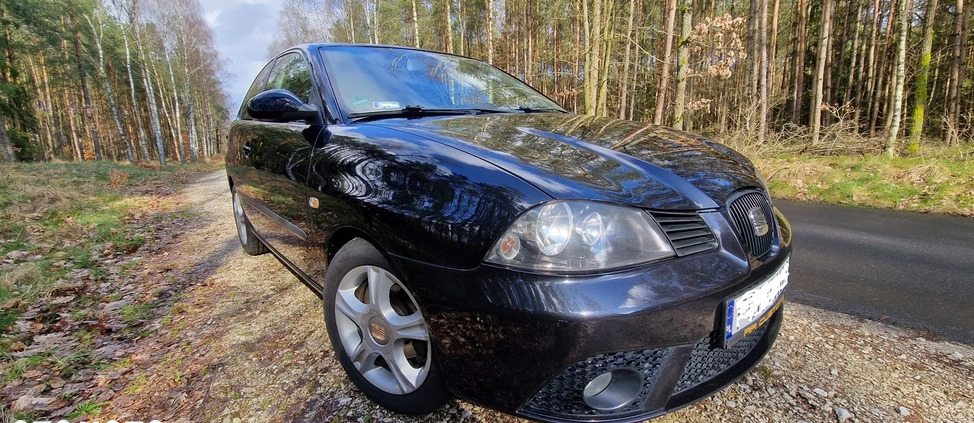 Seat Ibiza cena 8600 przebieg: 249903, rok produkcji 2008 z Chodzież małe 529